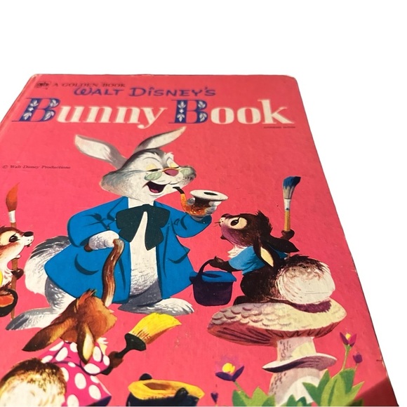 Walt Disneys Bunny Book x Golden Book Large Hardback 2nd Edition Authorized 1972 - Picture 3 of 11
